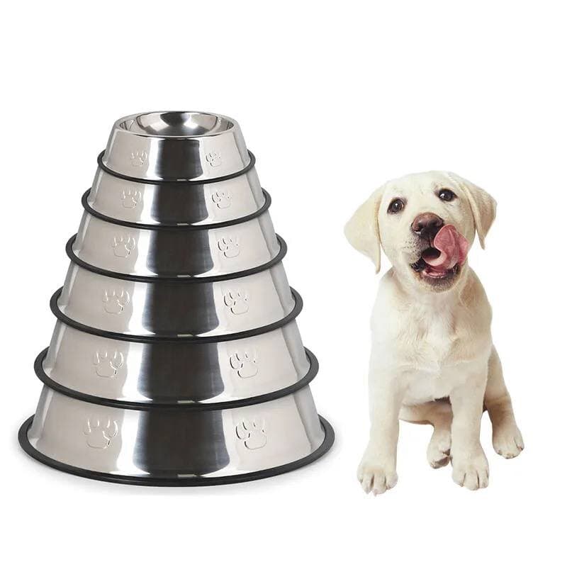 Steel Food Bowl - 25cm 3