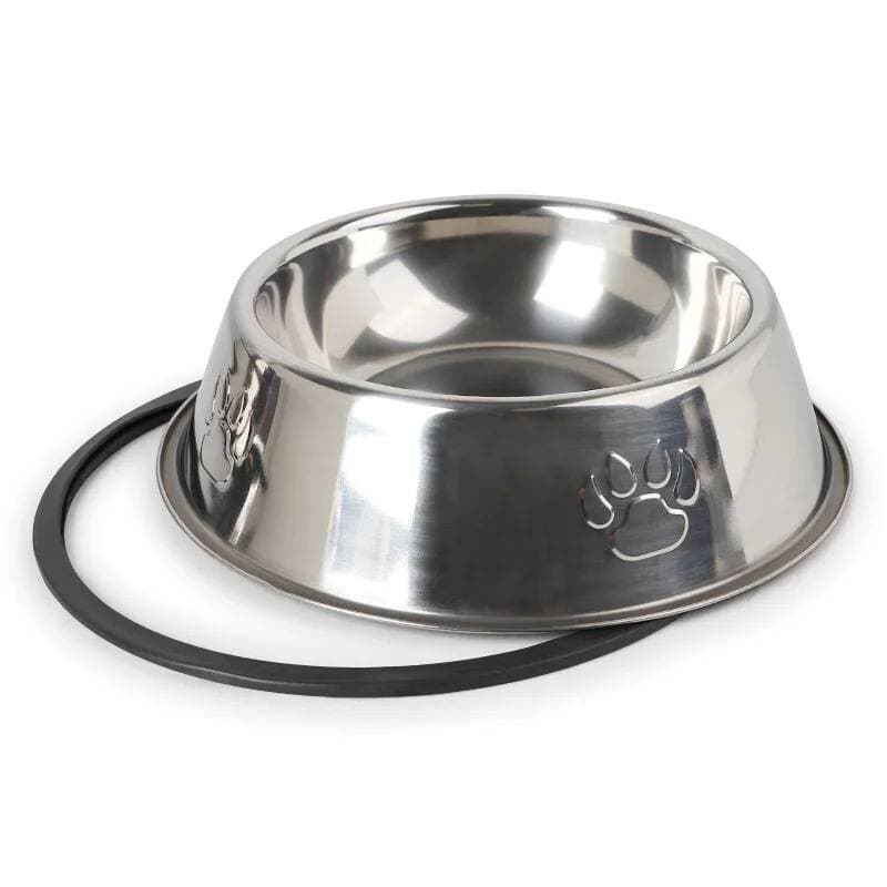 Steel Food Bowl - 22cm 4