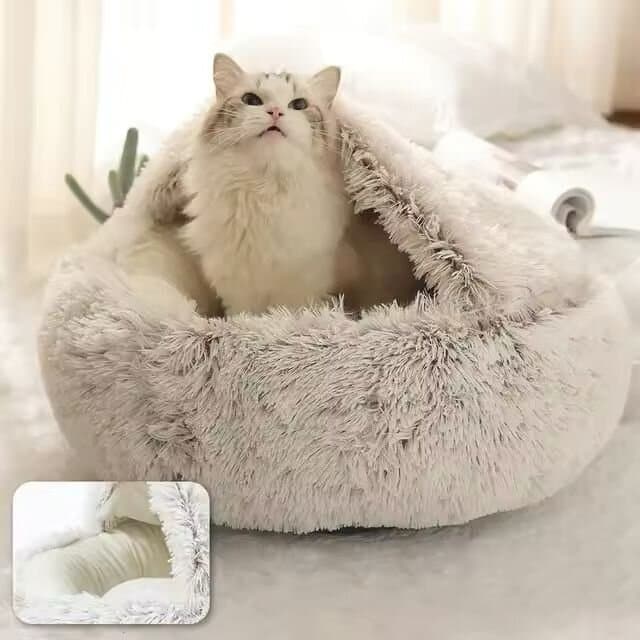 Cave Bed Light Grey - 60cm