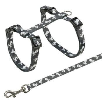 Trixie Junior Harness white and black
