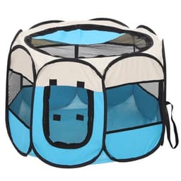 Pet Playpen - Blue & Beige M - 100cm — photo 1