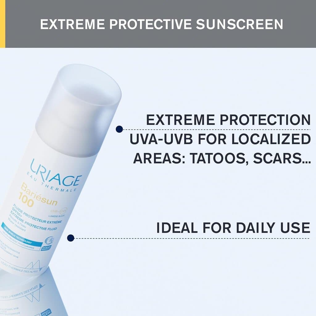Uriage Bariesun 100 Extreme Protective Fluid SPF50+ - 50ml — photo 6