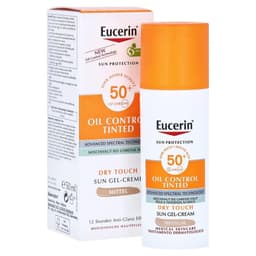 Eucerin Sun Oil Control Tinted Face Gel-Cream SPF50+ Medium — photo 1