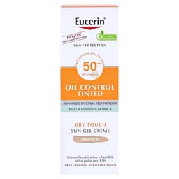 Eucerin Sun Oil Control Tinted Face Gel-Cream SPF50+ Medium — photo 2