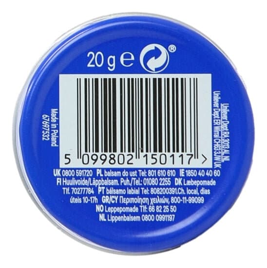 Vaseline Lip Therapy Tin Original - 20g — photo 2