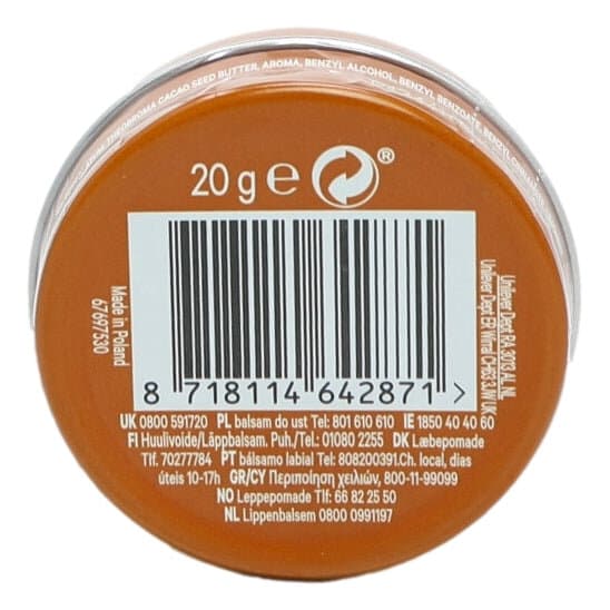 Vaseline Lip Therapy Tin Cocoa - 20g — photo 2