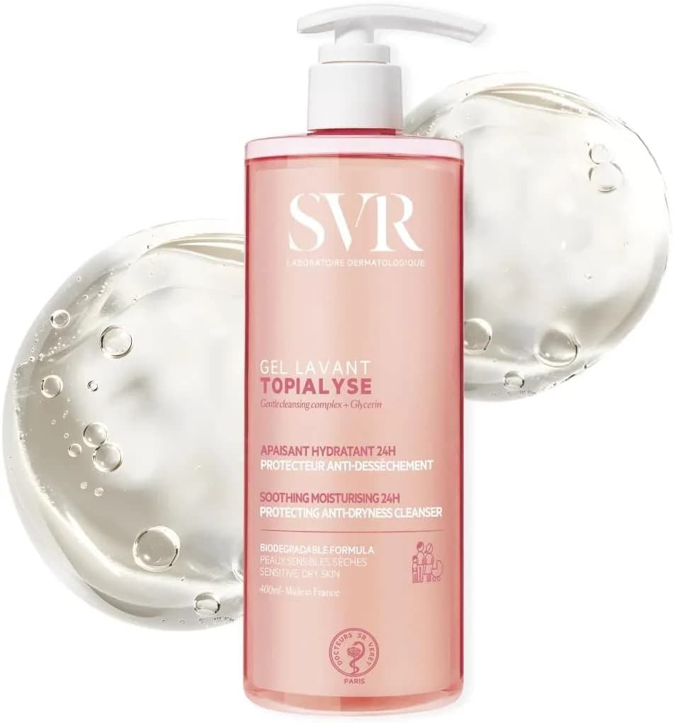 Svr Cleansing Wash For Dry And Sensitive Skin - 400ml
