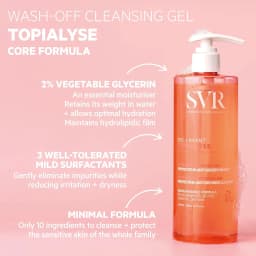 Svr Cleansing Wash For Dry And Sensitive Skin - 400ml — photo 2