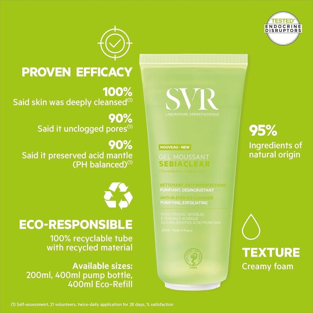 Svr Sebiaclear Gel Moussant - 200ml 4
