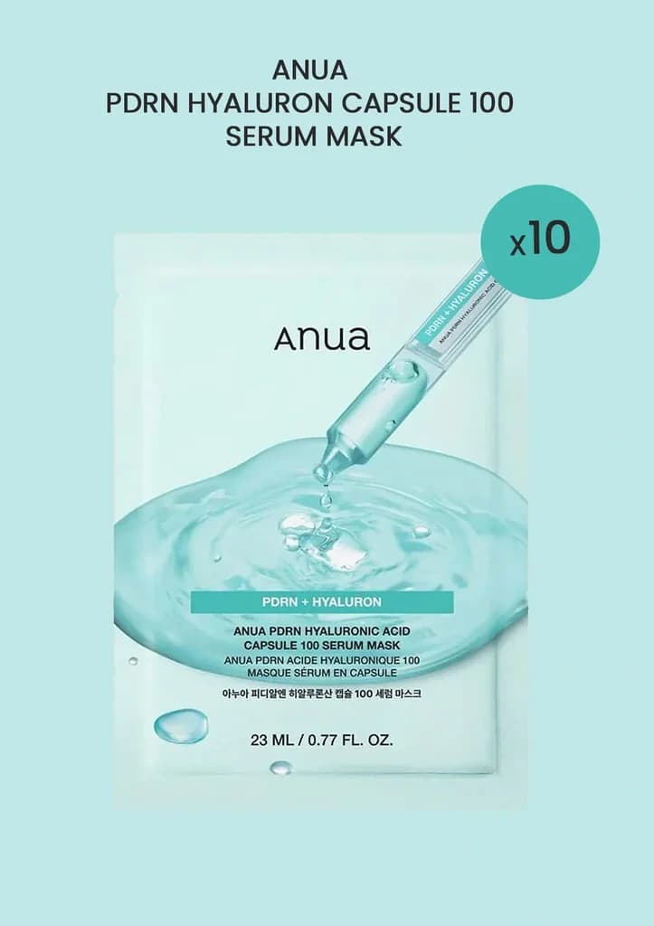 Anua Pdrn Hyaluron Capsule 100 Serum Mask - 25ml