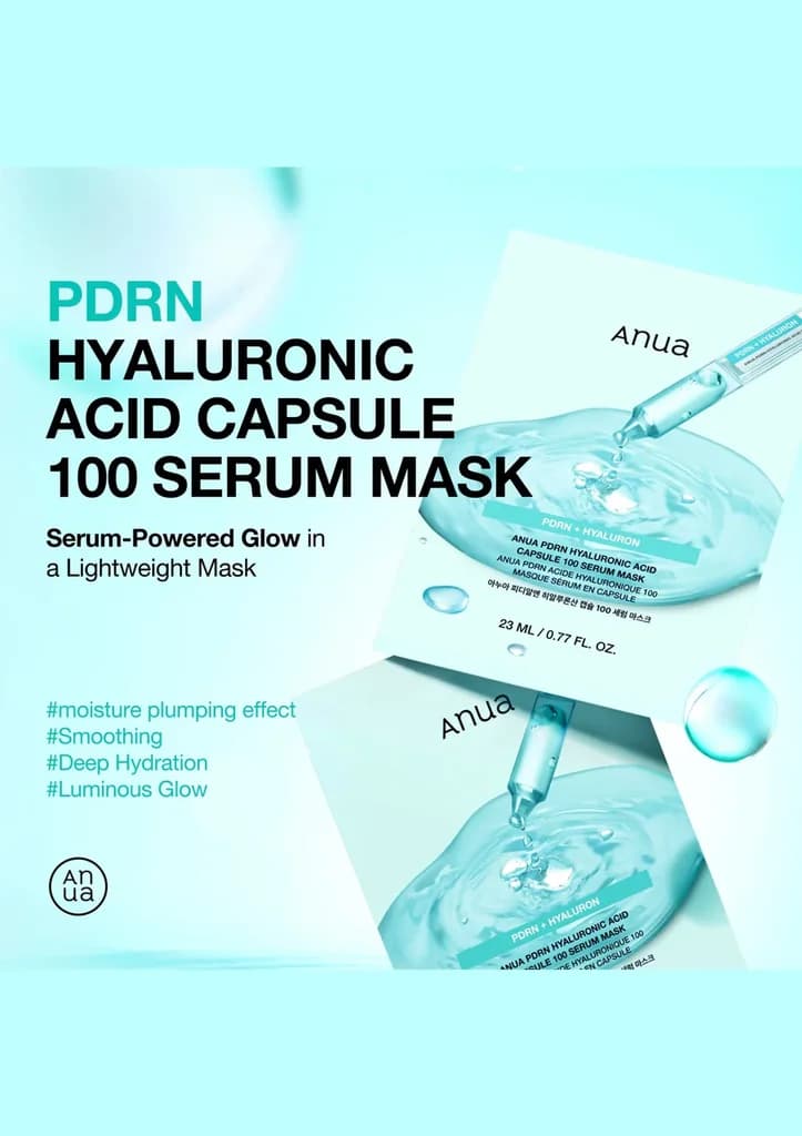 Anua Pdrn Hyaluron Capsule 100 Serum Mask - 25ml — photo 4