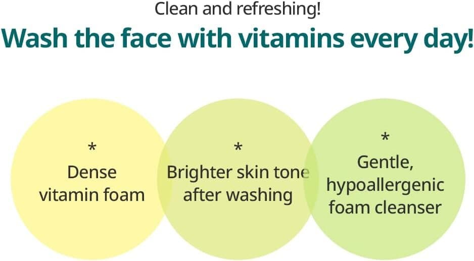 Goodal Green Tangerine Vita C Cleansing Foam - 150ml — photo 3