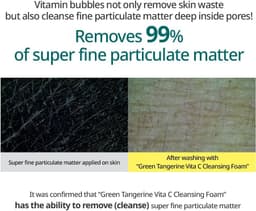 Goodal Green Tangerine Vita C Cleansing Foam - 150ml — photo 5