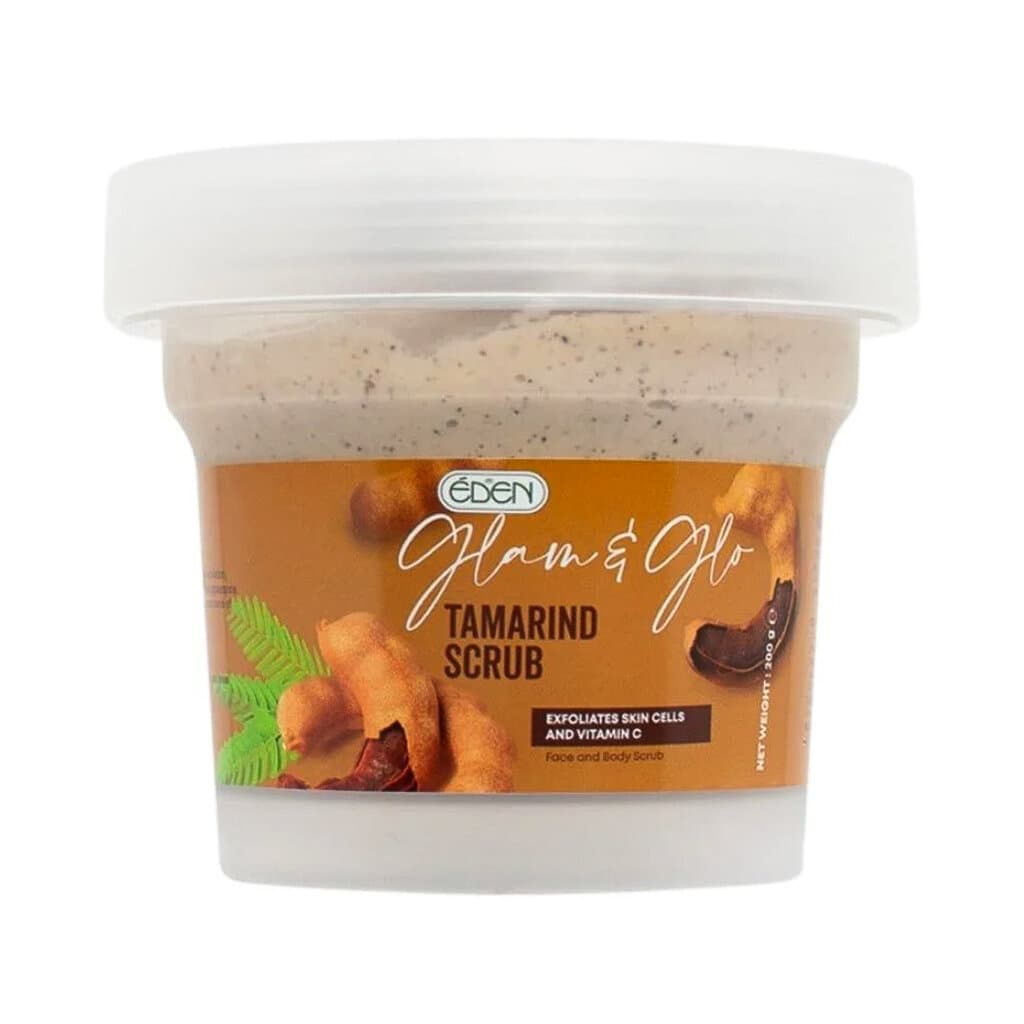 Eden Glam & Glow Tamarind Face & Body Scrub - 200g