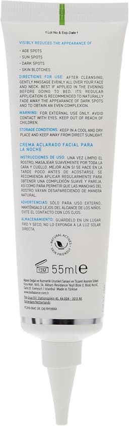 Bio Balance Facial Whitening Night Cream — photo 2