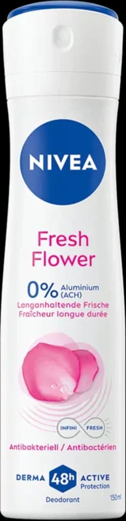 Nivea Fresh Flower Deodorant Spray - 150ml — photo 1