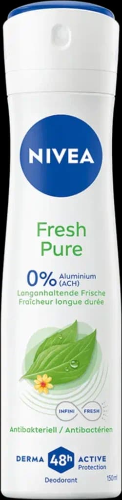 Nivea Fresh Pure Deodorant Spray - 150ml 1