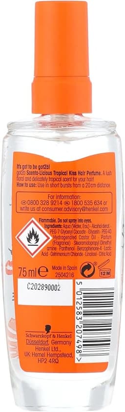 Schwarzkopf Got2B Tropical Kiss Hair Perfume - 75ml — photo 3