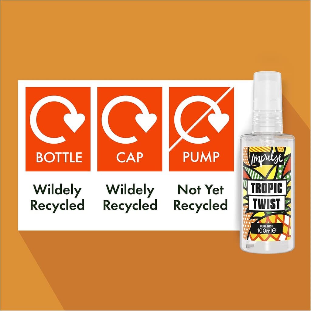 Impulse Tropic Twist Body Mist - 100ml 6