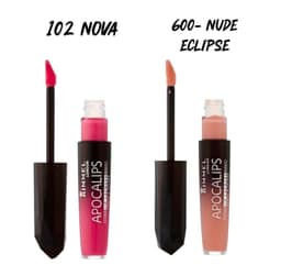 Rimmel Apocalips Lip Lacquer Duo – 102 Nova & 600 Eclipse — photo 1
