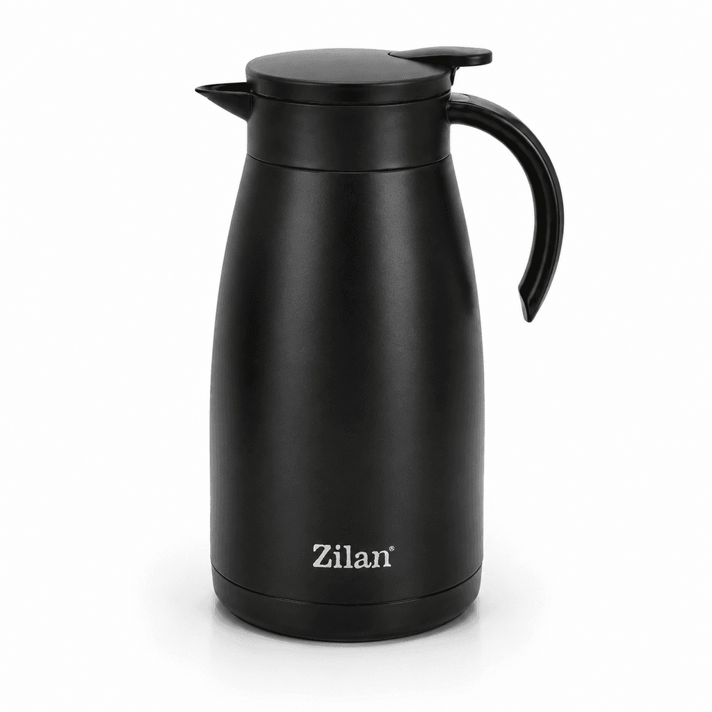 Zilan 3-Piece Vacuum Flask & Sport Bottle Set (Matte Black) + (Floria French Press) — photo 3