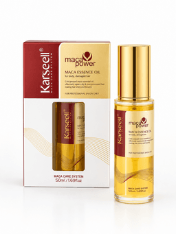 Karseell Maca Power Essence Oil - Professional Cold-Pressed Repair for Hair & Body (50ml) — photo 1