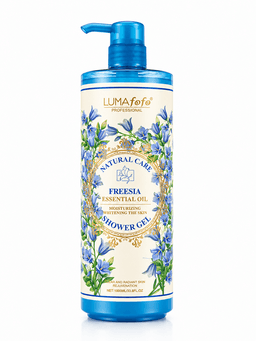 Luma Fofo Moisturizing & Whitening Natural Care Shower Gel (1000ml) - Freesia — photo 1