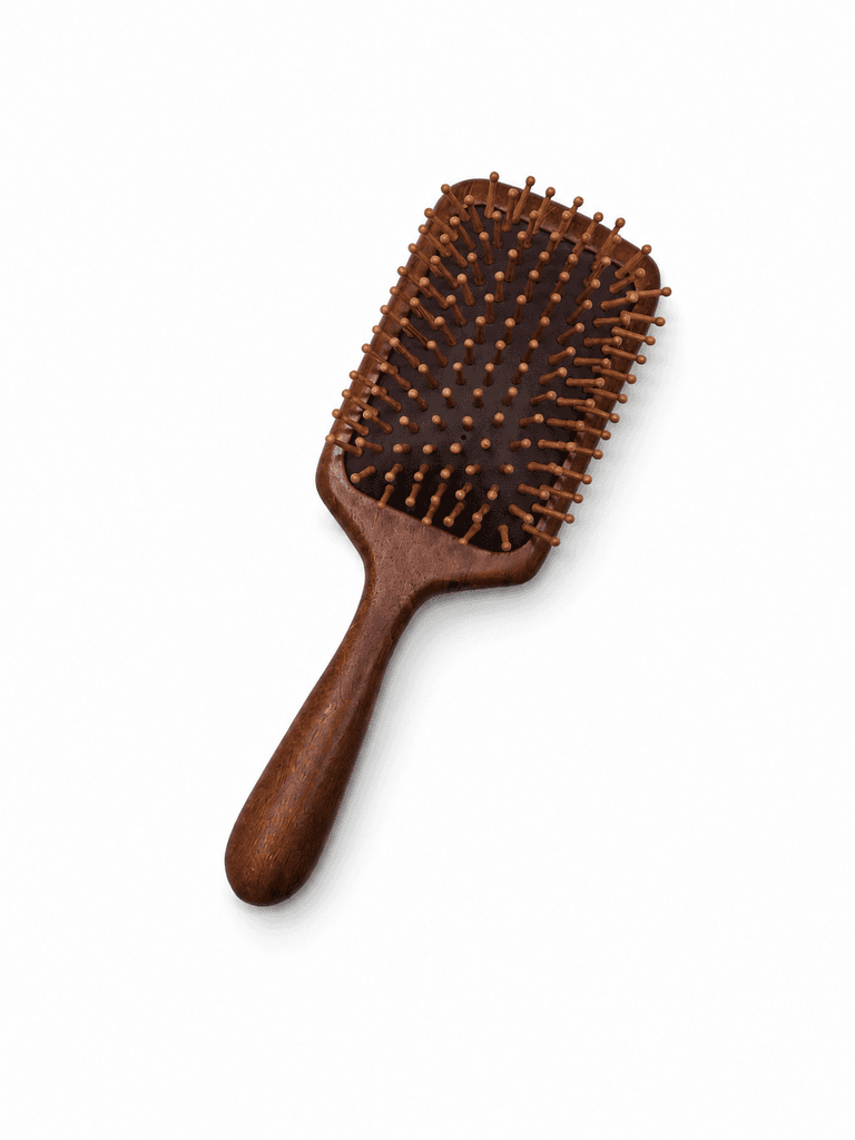 Cecilia Eco-Friendly Bamboo Hair Brush & Scalp Massage Comb
