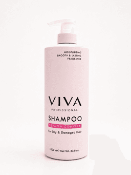 Viva Keratin Complex Moisturizing Shampoo for Dry and Damaged Hair - 1000ml — photo 1