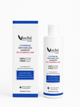 Voche Cysteine B6 Anti-Hair Loss Shampoo for Dry & Normal Hair - 250ml
