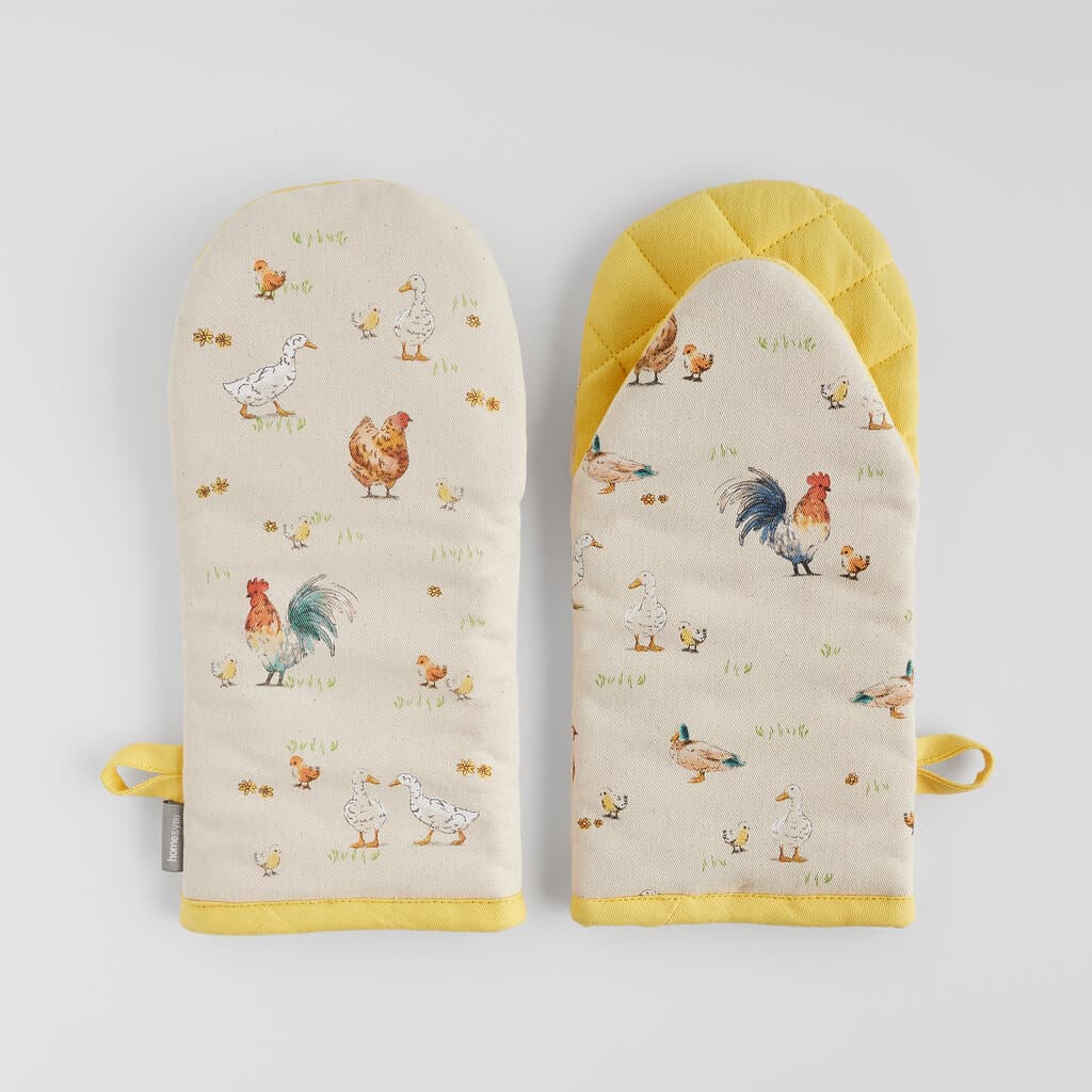 طقم قفازات فرن من Home & You