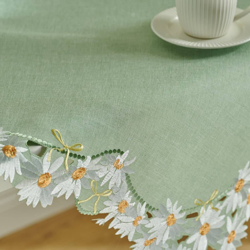 Home & You Embroidered Small Tablecloth — photo 3