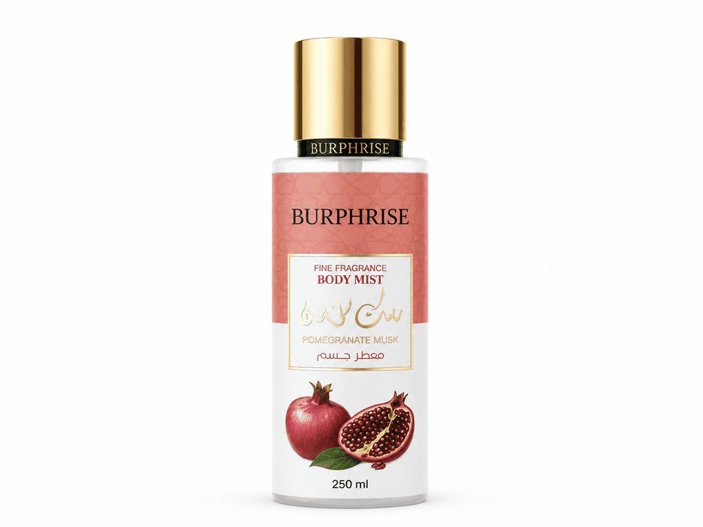 Burphrise Luxury Fine Fragrance Body Mist, 250ml - Pomegranate Musk