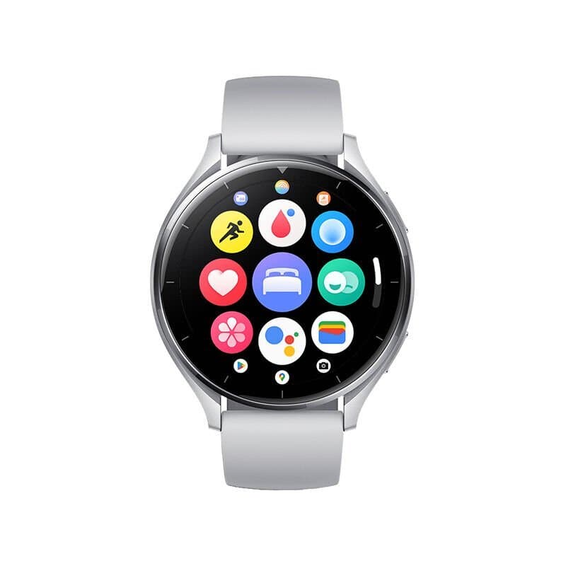 ساعة شاومي Watch 2 (هيكل فضي مع سوار TPU رمادي) — photo 2