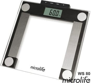 Microlife Weight Scale - WS 80 (Black)