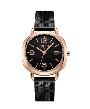 Julius Analog Women's Watch - JA-1191 (Black)