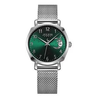 Julius Analog Women's Watch - JA-1146 (Silver)