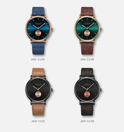 Julius Analog Men's Watch (Maroon) — photo 3