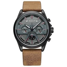 Julius Analog Men's Watch (Brown) — photo 1
