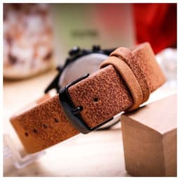 Julius Analog Men's Watch (Brown) — photo 3