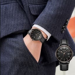 Julius Analog Men's Watch - JAH-130 (Silver) — photo 4