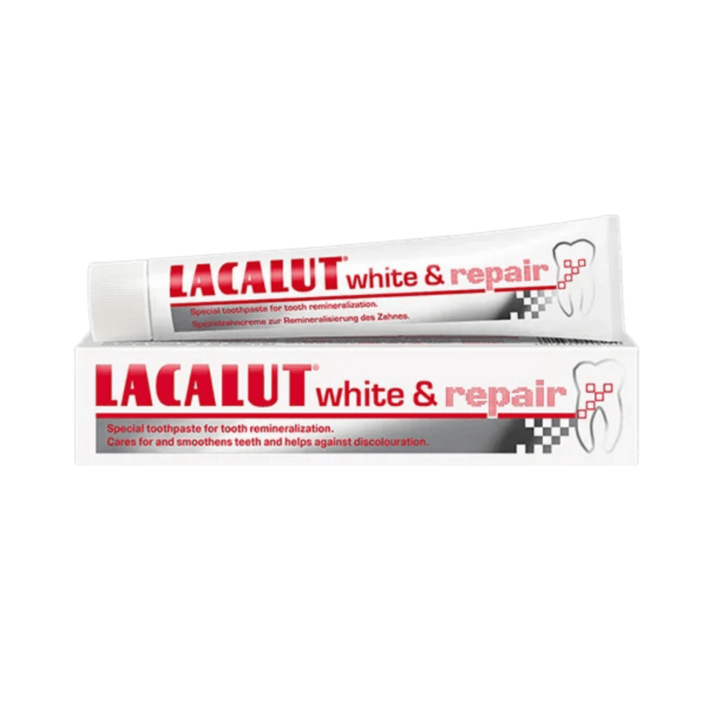 هەویری ددانی Lacalut White & Repair - ٧٥ مل