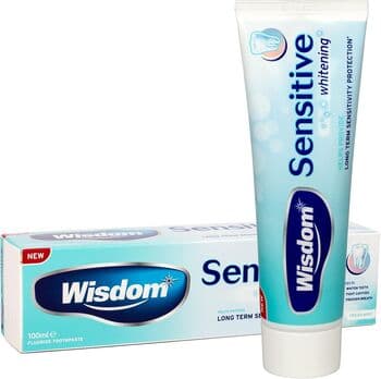 Wisdom Sensitive Whitening Toothpaste - 100ml
