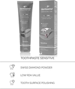 جل معجون أسنان Dentissimo Diamond Advanced - ٢٫٥ أونصة سائلة — photo 4