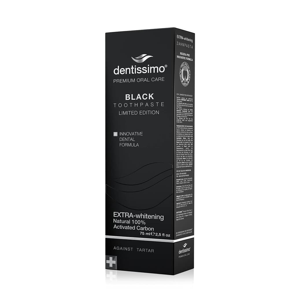 Dentissimo Swiss Biodent Black Toothpaste - 75ml — photo 2
