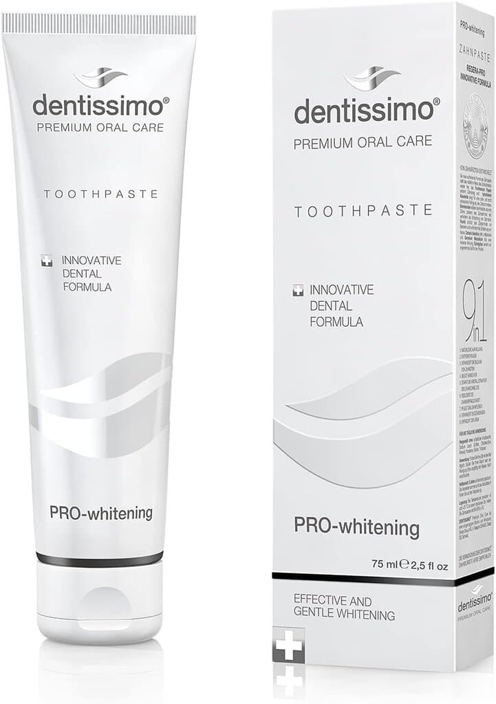 هەویری ددانی Dentissimo Premium Pro Whitening - ٧٥ مل