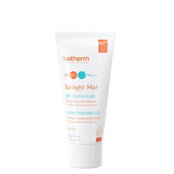 دژە خۆر SPF٥٠+ Ivatherm Sunlight Mat Fluid - ٥٠ مل