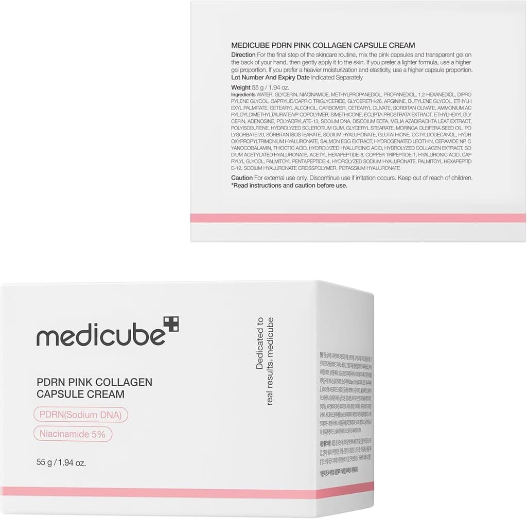 كريم Medicube PDRN Pink Collagen Capsule - ١٫٩٤ أونصة — photo 9
