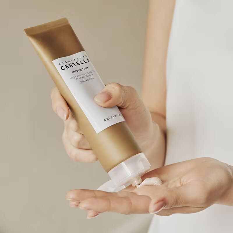 پاکەرەوەی ڕووخساری نەرمی ڕۆژانە SKIN1004 Madagascar Centella Ampoule Foam - ١٢٥ مل — photo 3