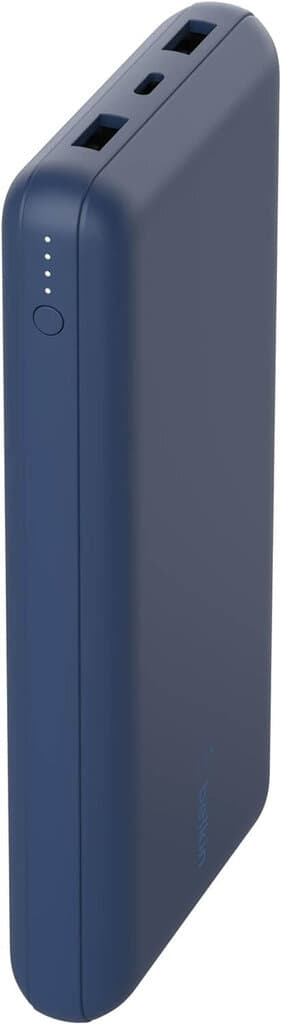 Belkin 20K Boost Charge External Battery with USB-A to USB-C Cable Blue